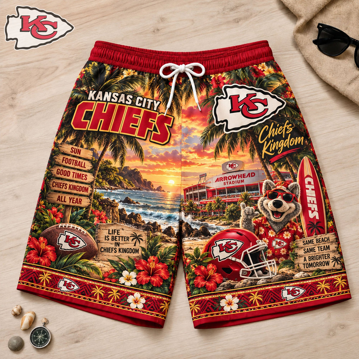 Premium Hawaiian Shorts HANNN TND KACI 1609264
