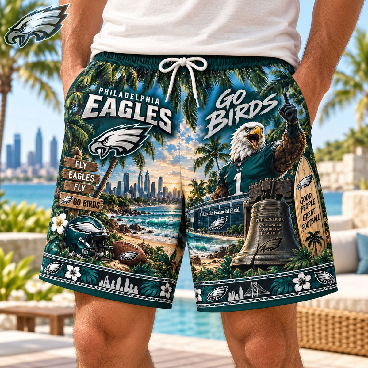 Premium Hawaiian Shorts HANNN TND PHEA 1609265