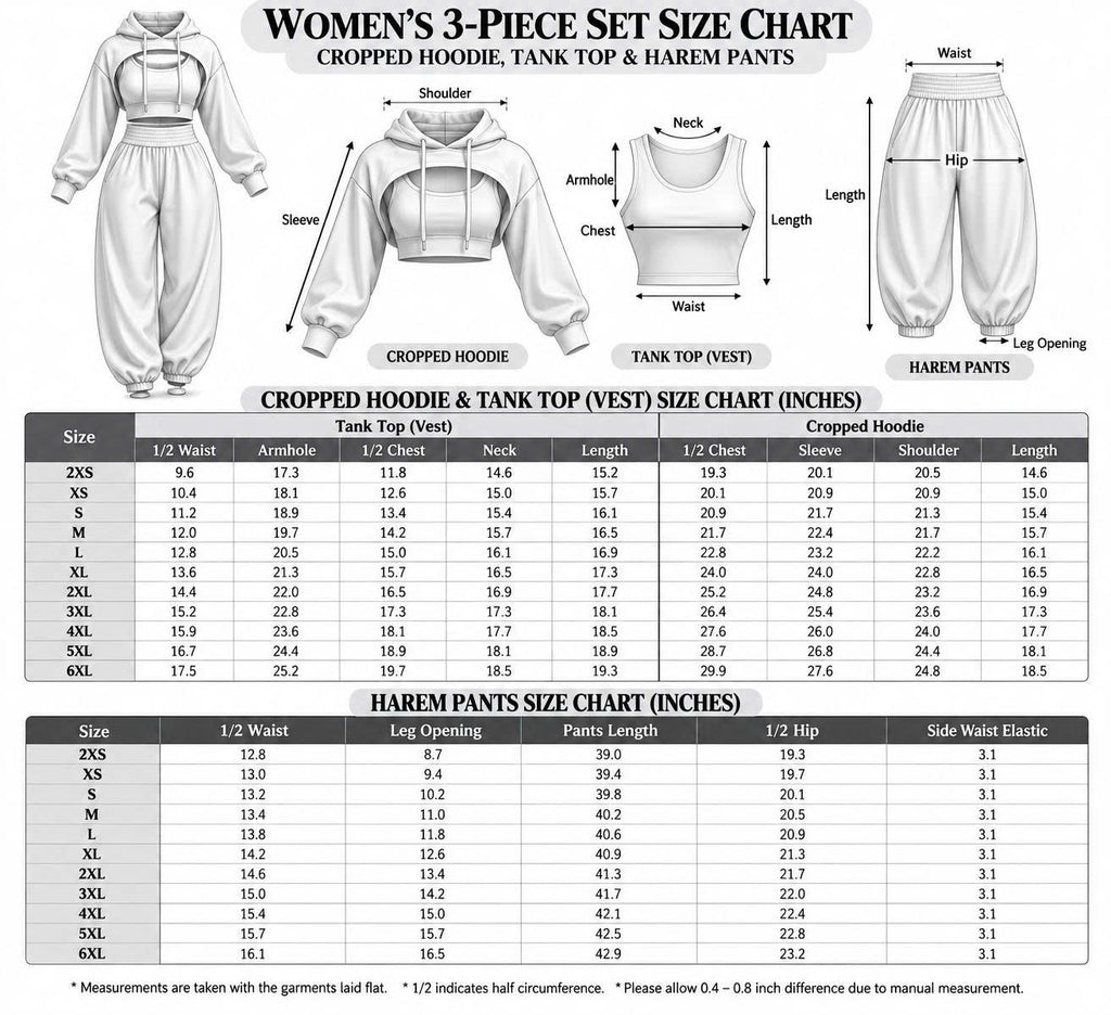 Premium Women's Baroque Cropped Hoodie & Balloon Jogger Pants Set HCT APT AKA 2710268