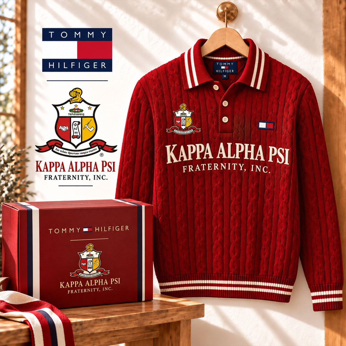 Premium Cable-Knit Polo HANNN TND KAP 3010267