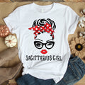 Sagittarius Girl, Sagittarius Birthday Shirts for woman, Sagittarius birthday month, Sagittarius cotton T-shirt for her