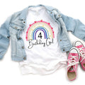 4th Birthday Shirt, Girl, 4th Birthday T-Shirts, Four Years Old Birthday Girl Shirt, 4 Years old Birthday, Birthday Countdown, Baby Shirt