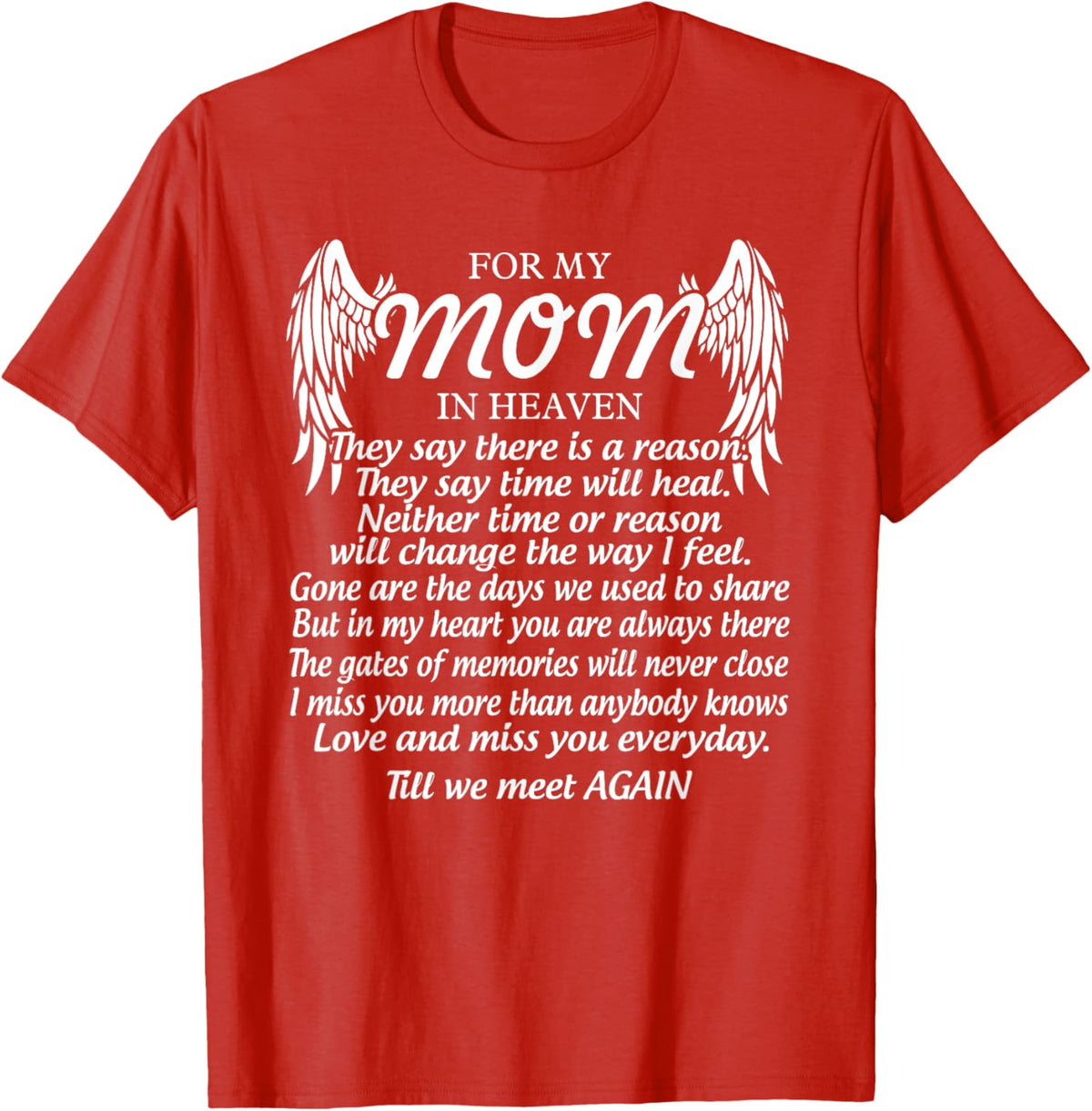 For My Mom In Heaven Love My Mom So Much Missing Mother Day